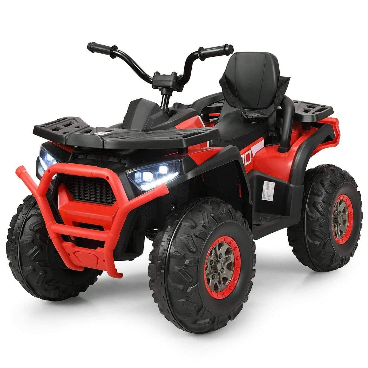12 V Kids Electric 4-Wheeler ATV Quad with MP3 and LED Lights - Little Riderz