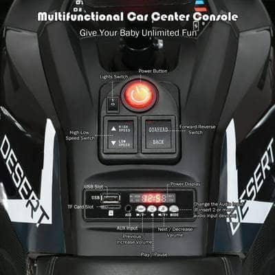 12 V Kids Electric 4-Wheeler ATV Quad with MP3 and LED Lights - Little Riderz