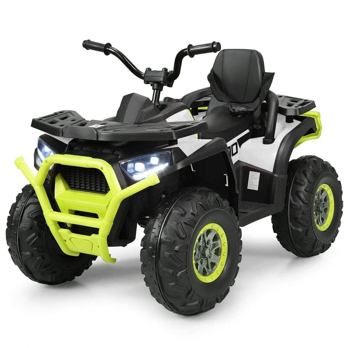 12 V Kids Electric 4-Wheeler ATV Quad with MP3 and LED Lights - Little Riderz