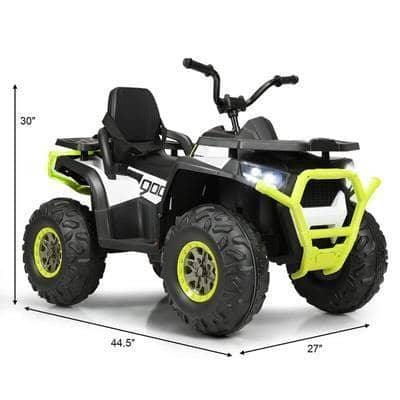 12 V Kids Electric 4-Wheeler ATV Quad with MP3 and LED Lights - Little Riderz