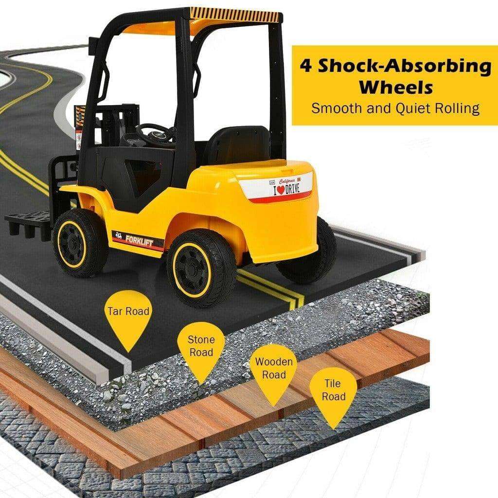 12V Kids Ride On Forklift with Remote Control - Little Riderz