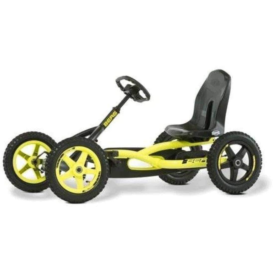 værdighed Økonomi bevægelse BERG Buddy Cross Pedal Go Kart Yellow/Black – Little Riderz