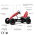 BERG Push & Pedal Riding Vehicles Berg XL B.Super BFR Pedal Go Kart - Red