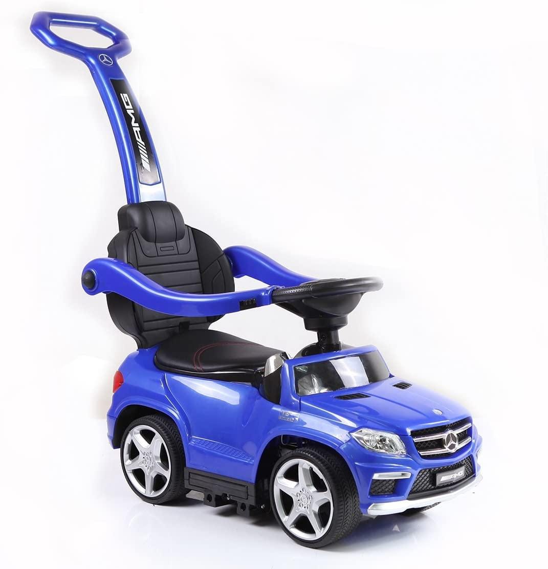 Best Ride On Cars 4 in 1 Push Car Best Ride On Cars 4-in-1 Mercedes Stroller Ride-On Toy Push Car-Blue
