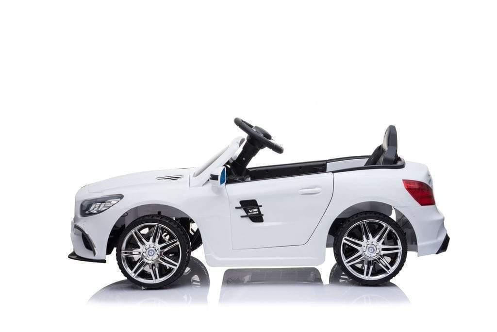 Best Ride On Cars Ride On Cars Officially Licensed Mercedes SL-63 Kids' Ride-On Toy Car-White