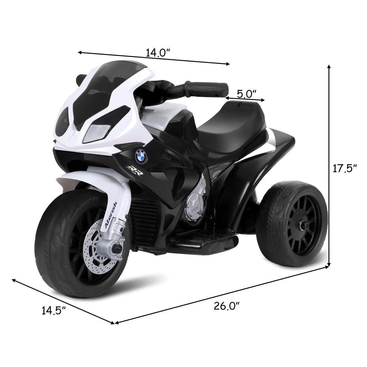 6V Kids 3 Wheels Riding BMW Licensed Electric Motorcycle