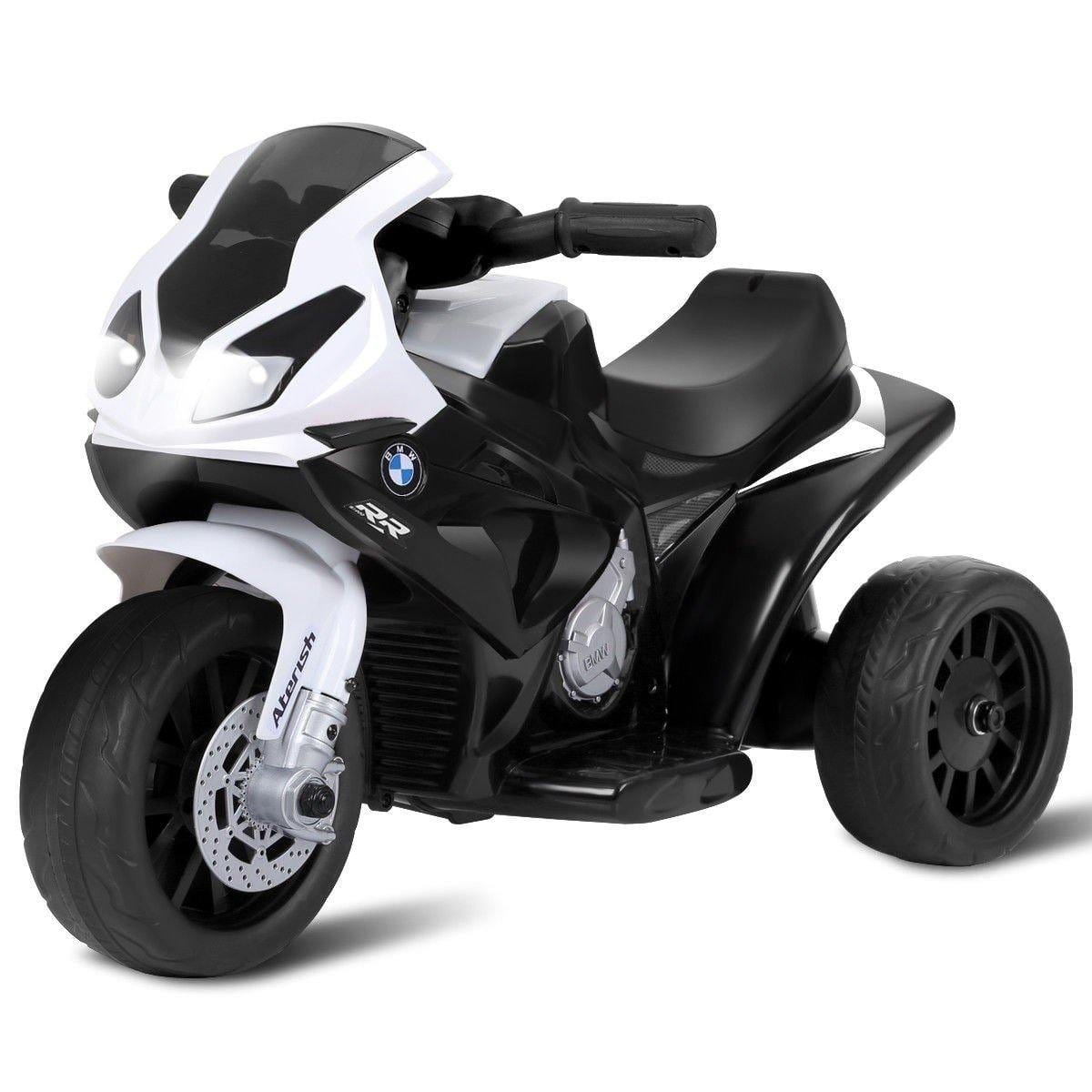 Costway 3 Wheeler Black 6V Kids 3 Wheels Riding BMW Licensed Electric Motorcycle