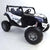 Mini Moto Toys Electric Riding Vehicles Electric Ride On Buggy-XMX613-24V-MP4-White 24 Volt 4 Motors- 60 watts each MP4 TV Screen 2 Leather Seats