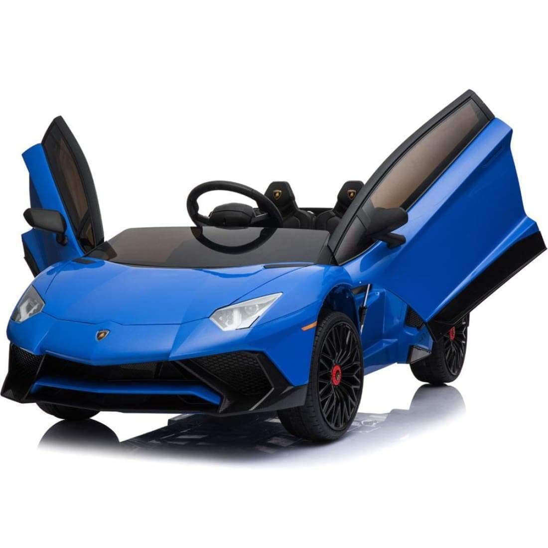 Mini Motos Ride On Cars Mini Moto Lamborghini 12v Blue-MM-0913-Lambo-12v-Blue