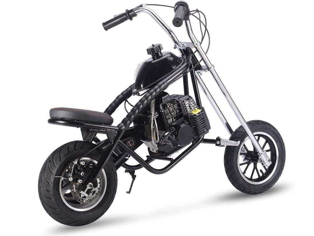 MotoTec Chopper MotoTec 49cc Gas Mini Chopper Black