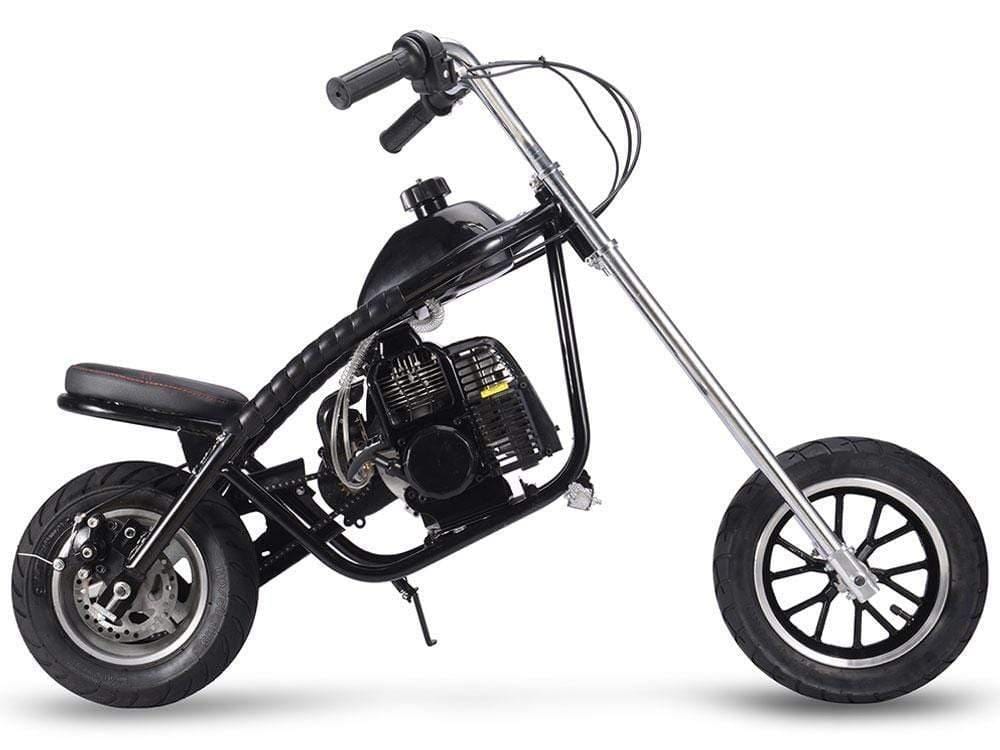 MotoTec Chopper MotoTec 49cc Gas Mini Chopper Black