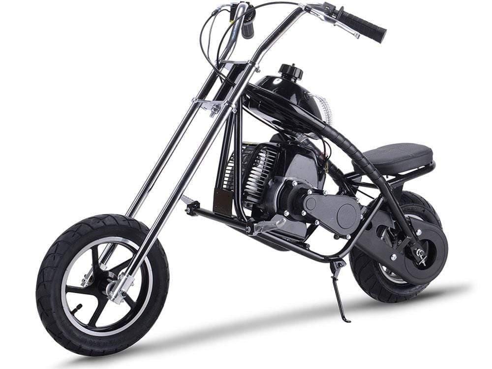 MotoTec Chopper MotoTec 49cc Gas Mini Chopper Black