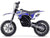 MotoTec Dirt Bike MotoTec 24v 500w Gazella Electric Dirt Bike Blue