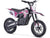 MotoTec Dirt Bike MotoTec 24v 500w Gazella Electric Dirt Bike Purple