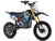 MotoTec Dirt Bike MotoTec 36v Pro Electric Dirt Bike 1000w Lithium Blue