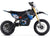 MotoTec Dirt Bike MotoTec 36v Pro Electric Dirt Bike 1000w Lithium Blue