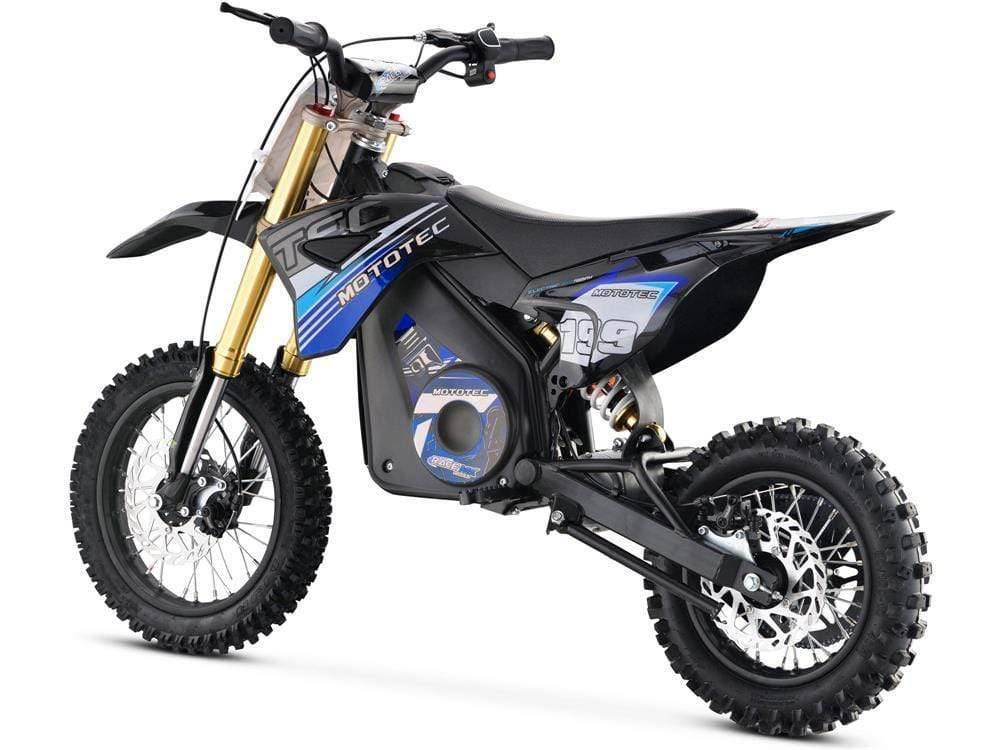 MotoTec Dirt Bike MotoTec 36v Pro Electric Dirt Bike 1000w Lithium Blue