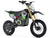 MotoTec Dirt Bike MotoTec 36v Pro Electric Dirt Bike 1000w Lithium Green