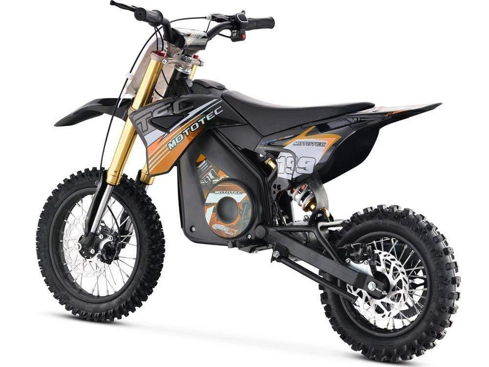 MotoTec Dirt Bike MotoTec 36v Pro Electric Dirt Bike 1000w Lithium Orange
