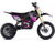 MotoTec Dirt Bike MotoTec 36v Pro Electric Dirt Bike 1000w Lithium Pink