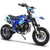 MotoTec Dirt Bike MotoTec Hooligan 60cc 4-Stroke Gas Dirt Bike Blue