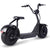 MotoTec Electric Scooter MotoTec Fat Tire 60v 18ah 2000w Lithium Electric Scooter Black