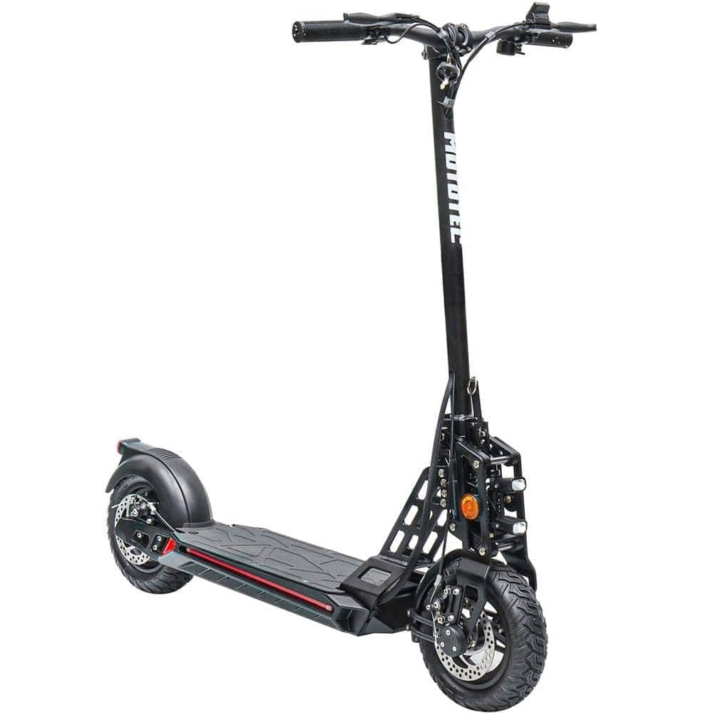 MotoTec Electric Scooter MotoTec Free Ride 48v 600w Lithium Electric Scooter Black