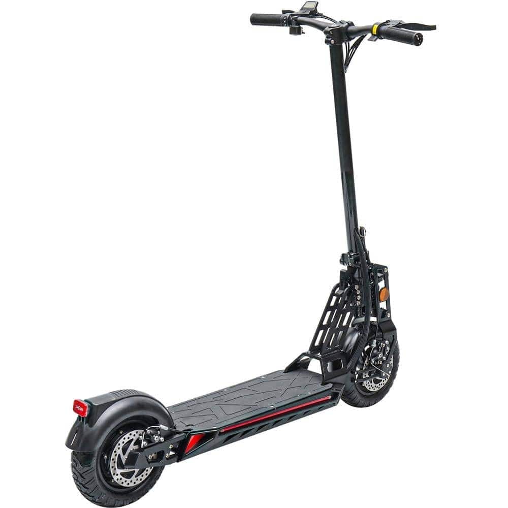 MotoTec Electric Scooter MotoTec Free Ride 48v 600w Lithium Electric Scooter Black