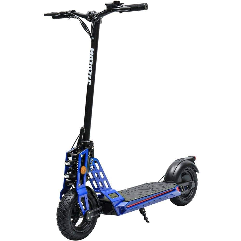 MotoTec Electric Scooter MotoTec Free Ride 48v 600w Lithium Electric Scooter Blue