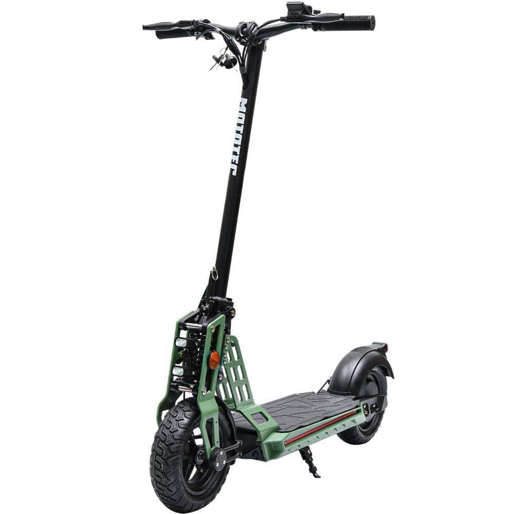 MotoTec Electric Scooter MotoTec Free Ride 48v 600w Lithium Electric Scooter Green