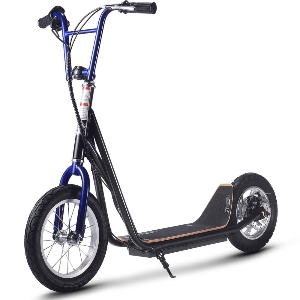 MotoTec Electric Scooter MotoTec Groove 36v 350w Big Wheel Lithium Electric Scooter Black