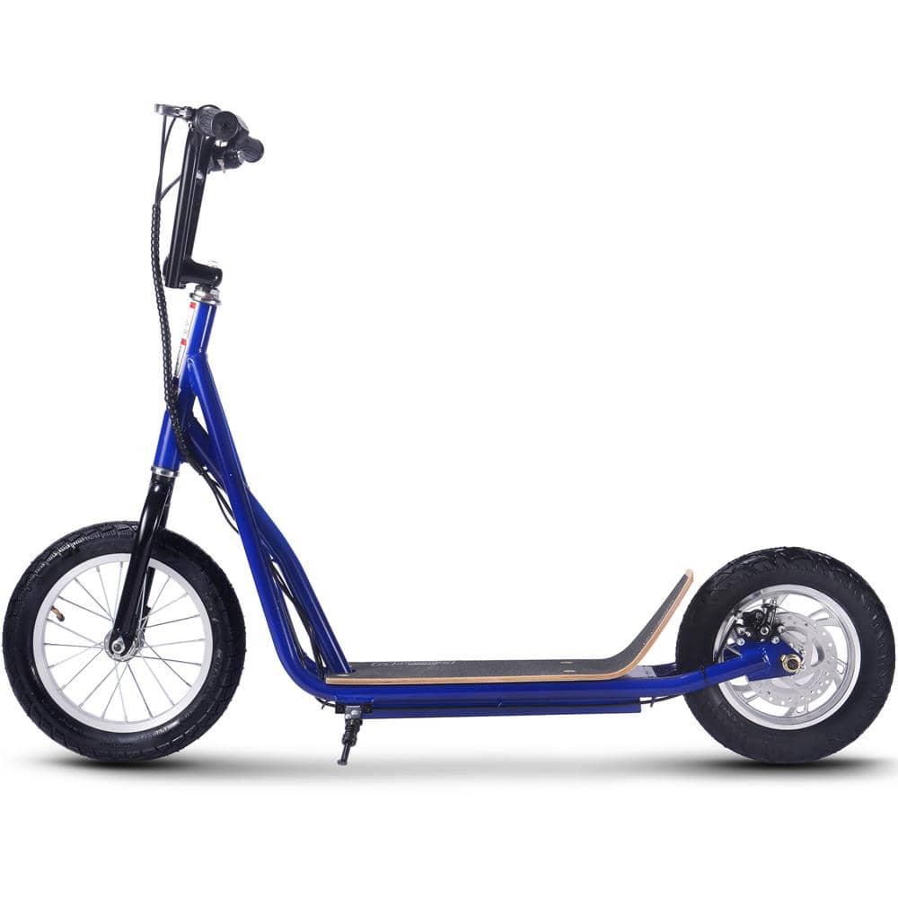 MotoTec Electric Scooter MotoTec Groove 36v 350w Big Wheel Lithium Electric Scooter Blue