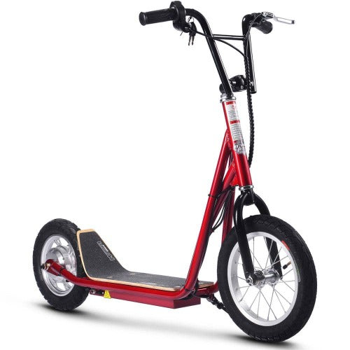 MotoTec Electric Scooter MotoTec Groove 36v 350w Big Wheel Lithium Electric Scooter Red