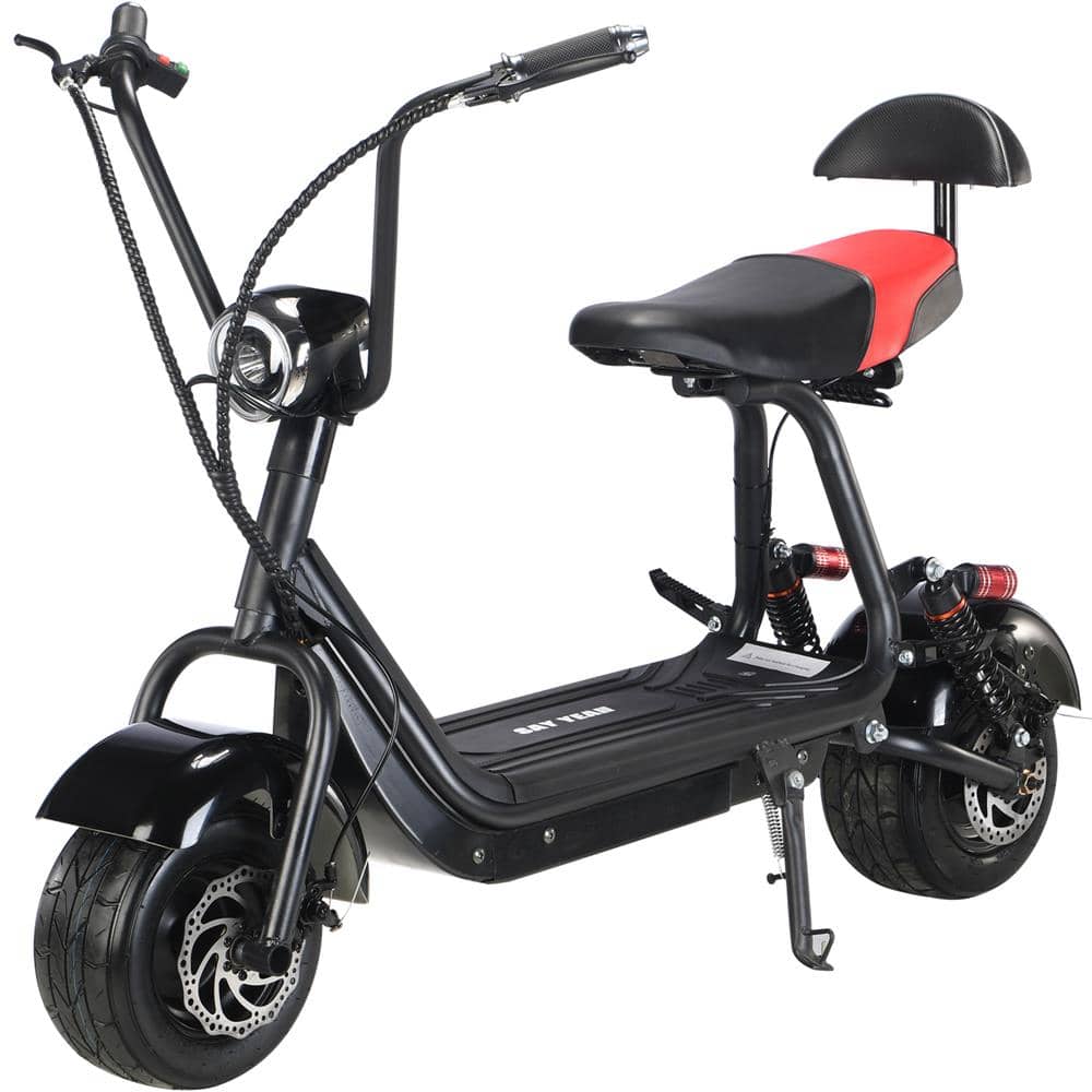 MotoTec Electric Scooter MotoTec Mini Fat Tire 48V 500w Lithium Electric Scooter