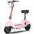 MotoTec Electric Scooter Okai Beetle 36v 350w Lithium Electric Scooter Pink