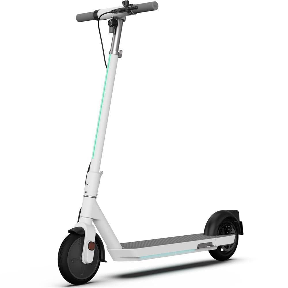 MotoTec Electric Scooter Okai Neon 36v 250w Lithium Electric Scooter White