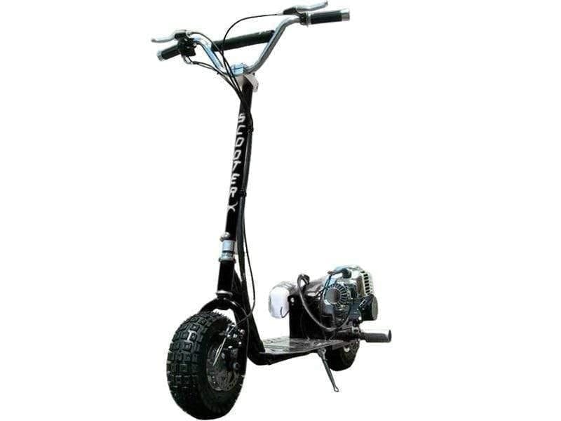 ScooterX Gas Scooter ScooterX Dirt Dog 49cc Black